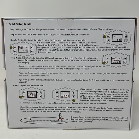 GPS Outdoor Wireless Dog Fence System - Picture 2 of 4